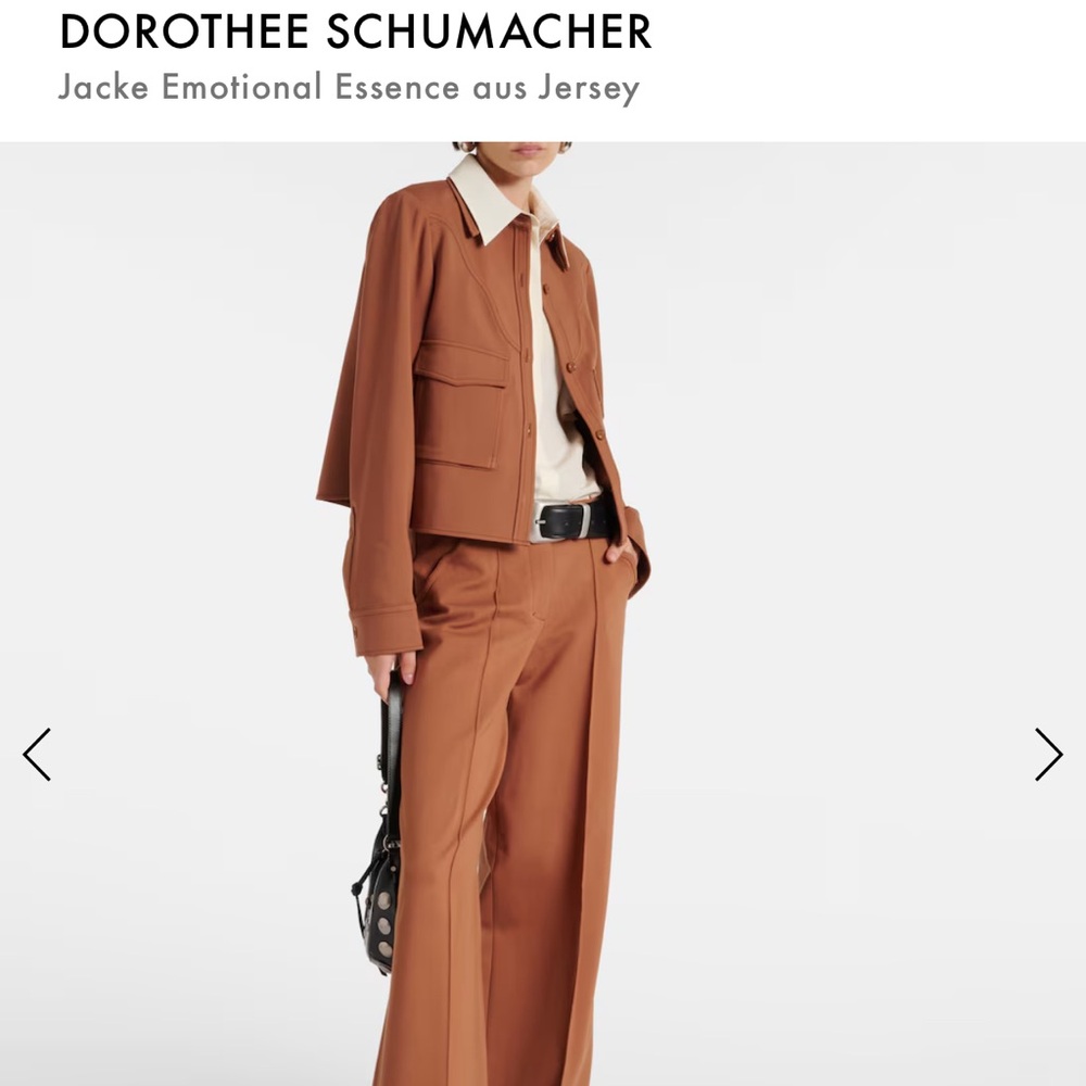 Dorothee Schumacher Brown set size 2 = S/M